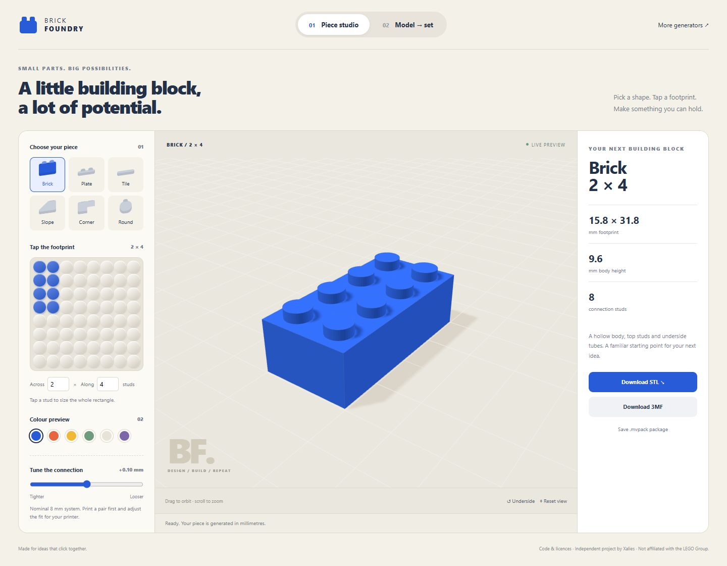 Brick Foundry preview